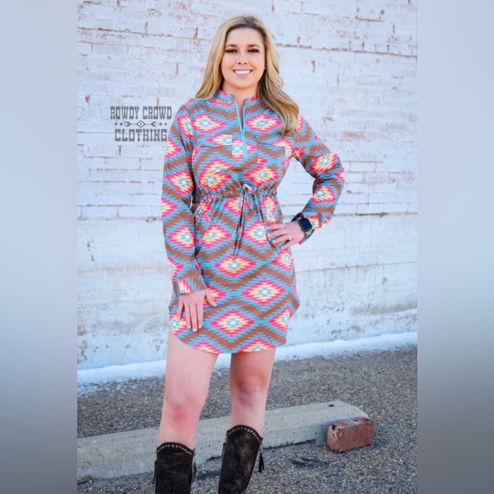 Alamosa Aztec Dress